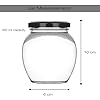 Transparent Glass Jar