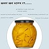 Transparent Glass Jar