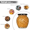 Transparent Glass Jar