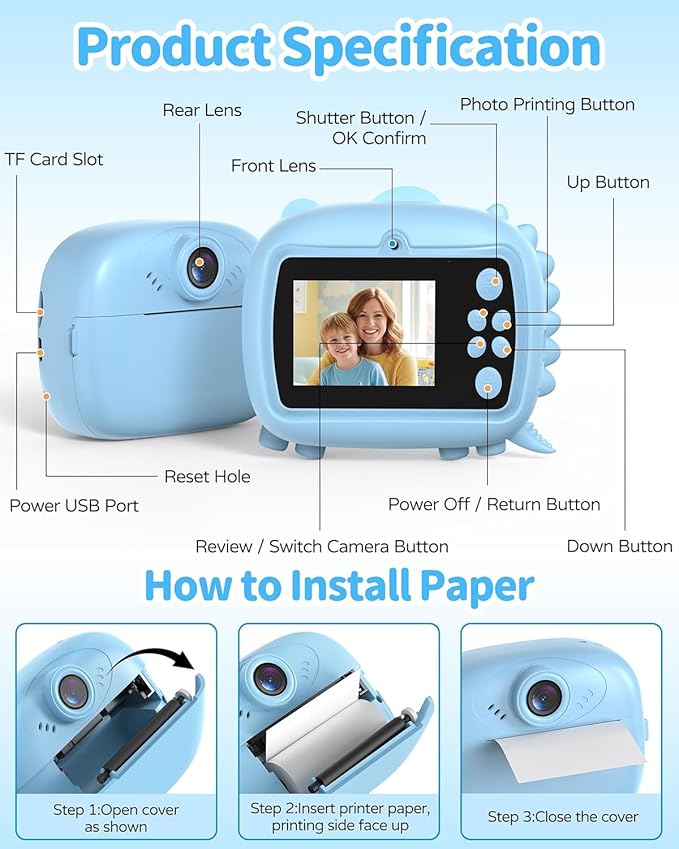 instant print camera